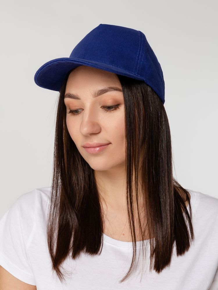 Бейсболка Standard, ярко-синяя (Изображение 7)