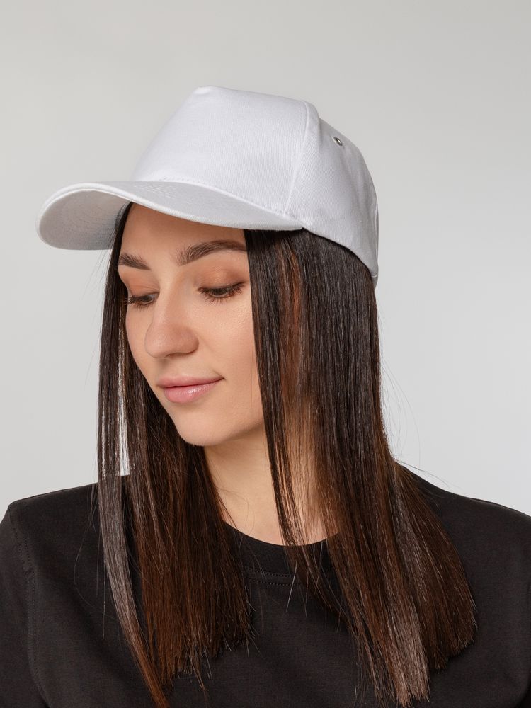 Бейсболка Standard, белая (Изображение 5)