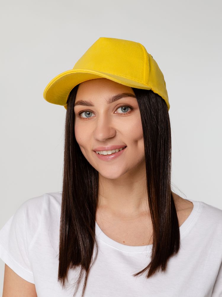 Бейсболка Standard, желтая (Изображение 6)