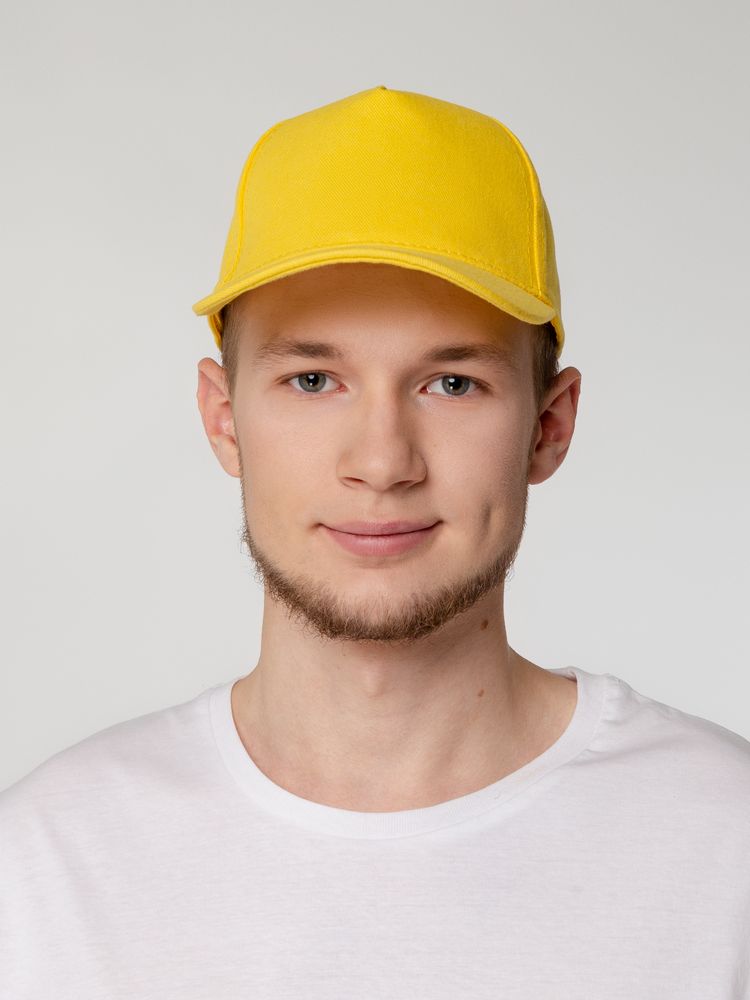 Бейсболка Standard, желтая (Изображение 7)