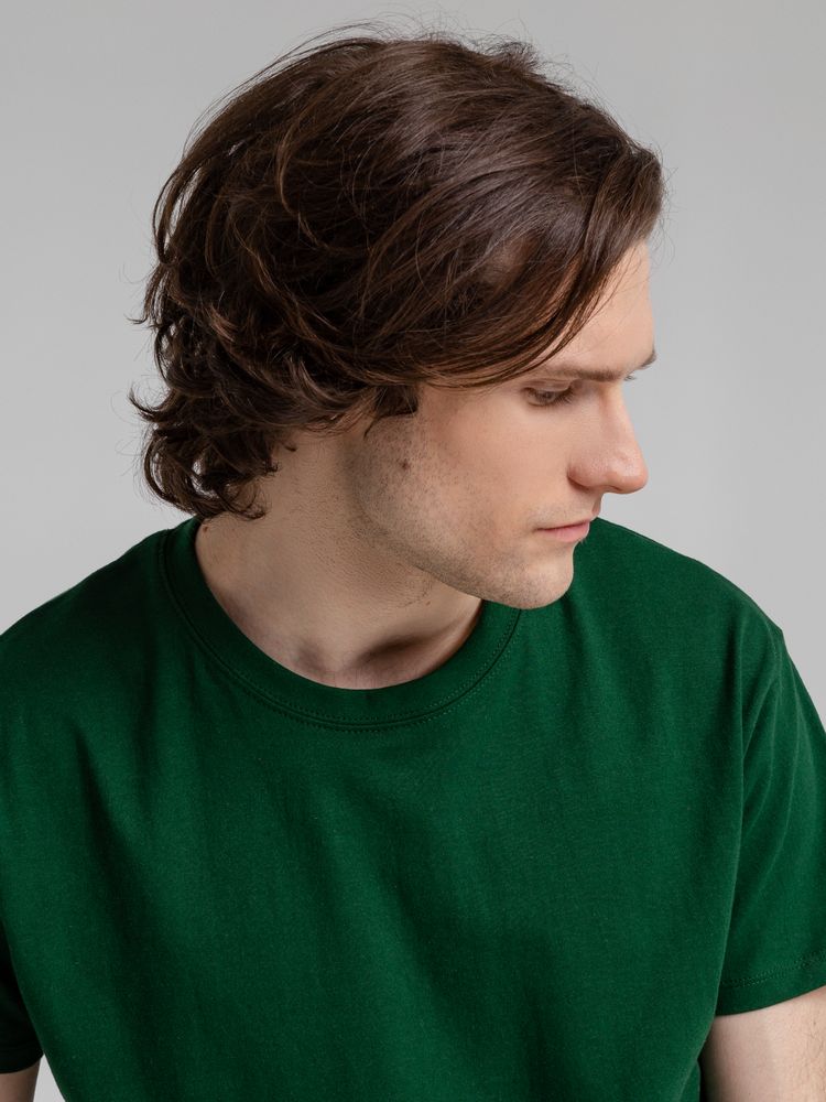 Футболка Imperial 190 темно-зеленая, размер XXL (Изображение 7)