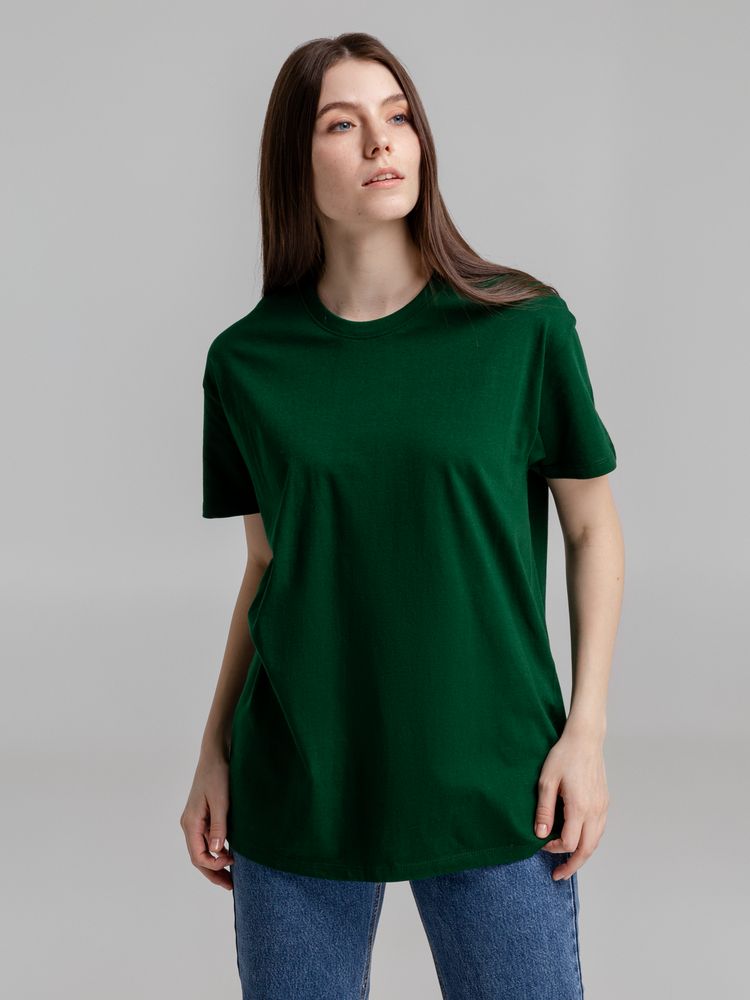 Футболка Imperial 190 темно-зеленая, размер 5XL (Изображение 8)