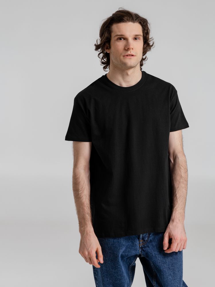 Футболка Imperial 190 черная, размер 3XL (Изображение 4)