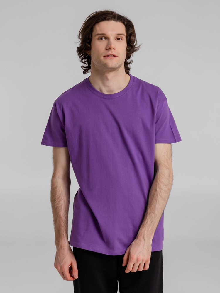 Футболка Imperial 190 фиолетовая, размер XXL (Изображение 4)