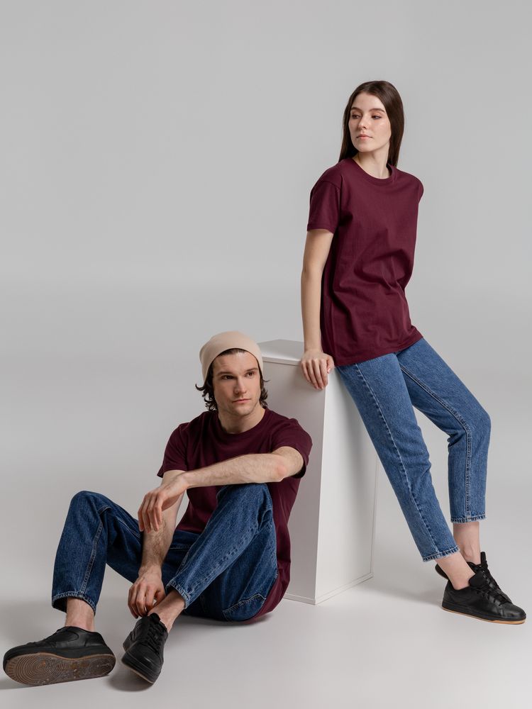 Футболка Imperial 190 бордовая, размер XXL (Изображение 12)