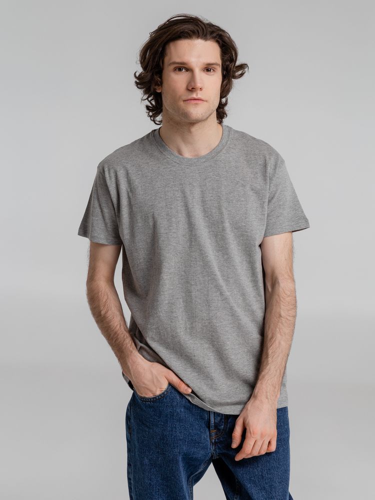 Футболка Imperial 190 серый меланж, размер L (Изображение 4)