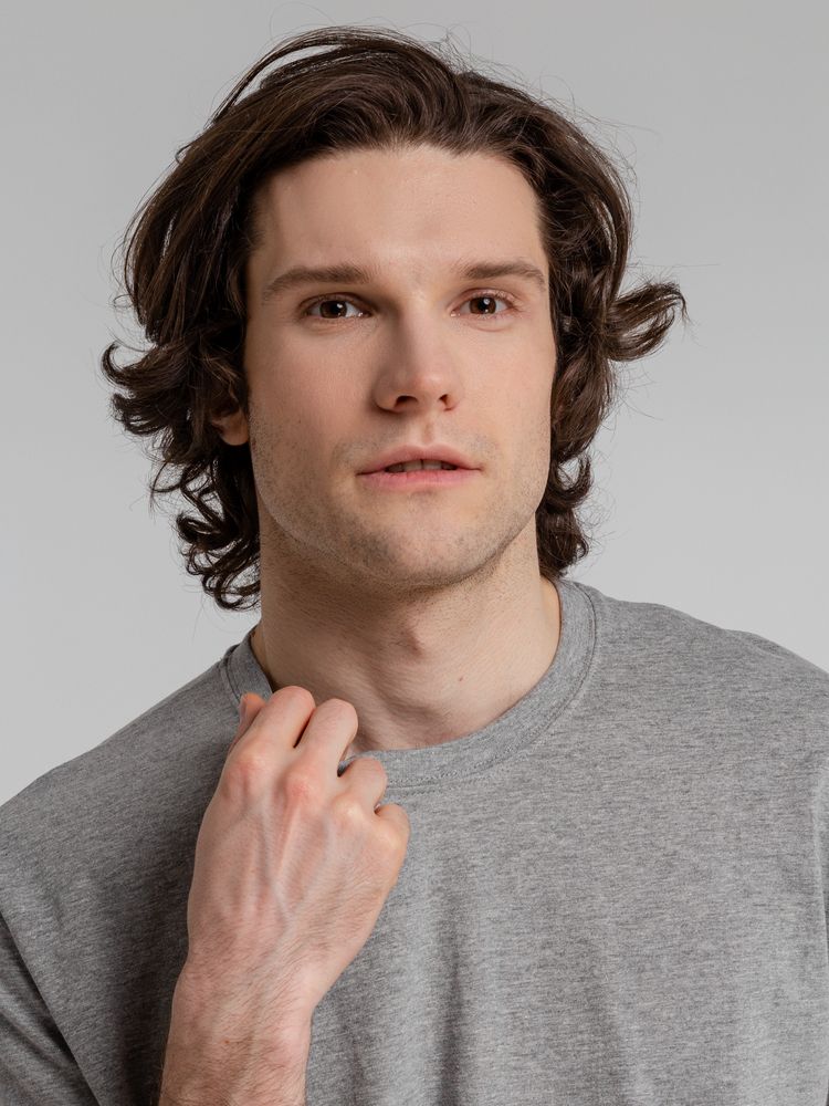 Футболка Imperial 190 серый меланж, размер L (Изображение 7)