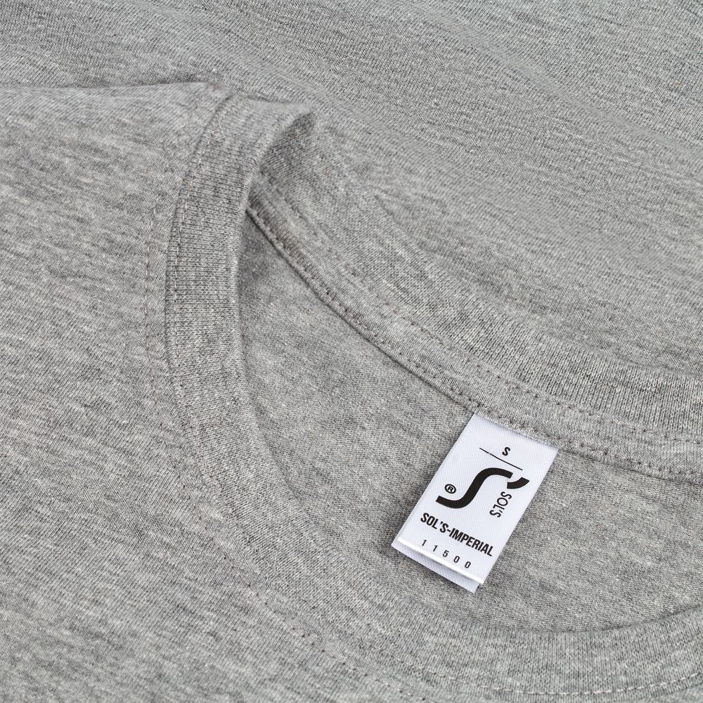 Футболка Imperial 190 серый меланж, размер 4XL (Изображение 3)