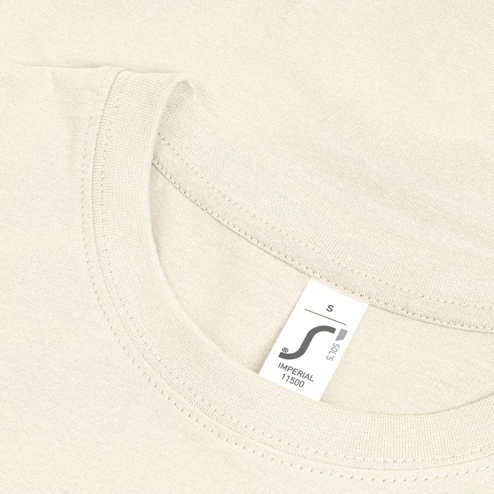 Футболка Imperial 190 светло-бежевая, размер S (Изображение 3)