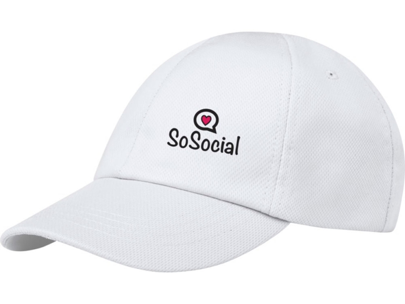 Кепка белая с логотипом