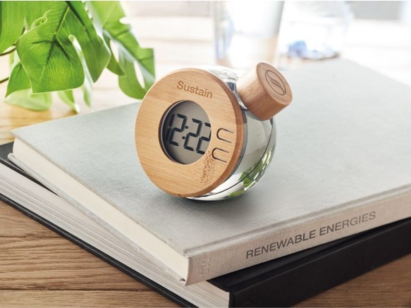 Настольные часы с логотипом