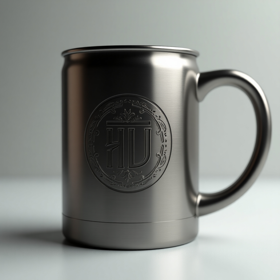 Металлические кружки с логотипом