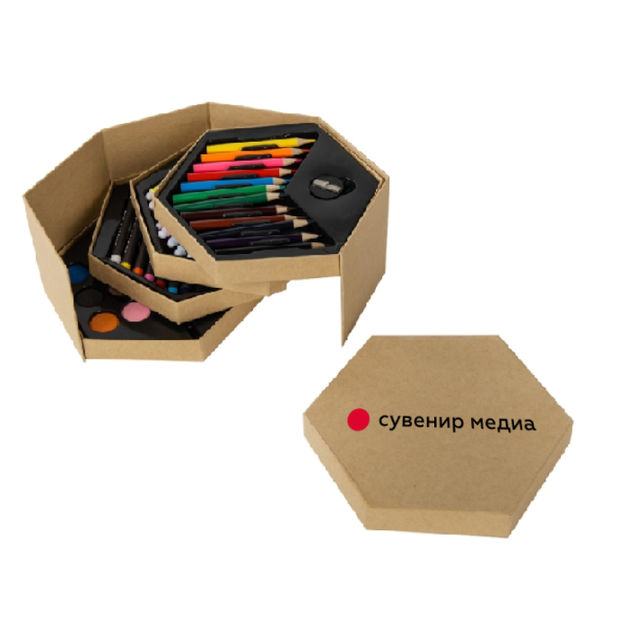 Набор для рисования с логотипом